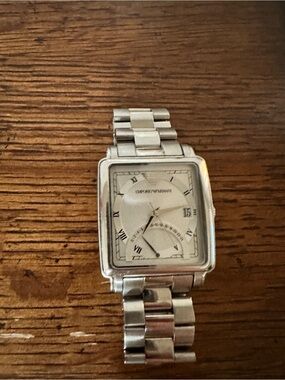 Emporio armani men’s time piece great shape with date